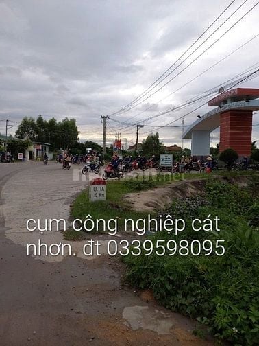 Lô đất VÀNG ngay cụm CN CÁT NHƠN-Vị trí SIÊU ĐẸP mặt tiền QL19B