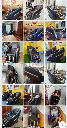 CẦN PASS GẤP GHẾ MASSAGE MỚI 100%