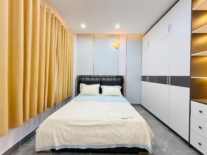 BÁN NHÀ HXH FULL NỘI THẤT-53M2-4TẦNG- BÙI QUANG LÀ- P.12-GV