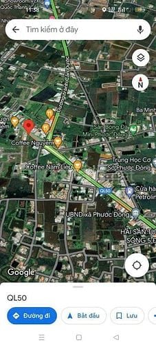 CHỦ NGỘP CẦN BÁN GẤP ĐẤT MẶT TIỀN QUỐC LỘ 50