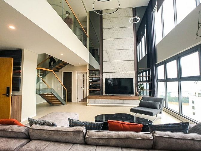 Bán căn hộ Duplex tại Diamond Island, tầng cao, 2 tầng, 308m2, 4PN