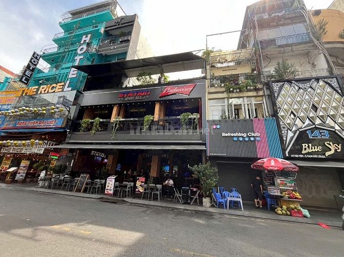 MT ngang 8m phố Tây Bùi Viện Q1, HĐT 11500$/tháng, 6 tầng, chỉ 105 tỷ 