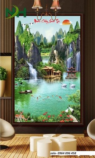 Tranh gạch 3d - gạch tranh 3d - NCVB64