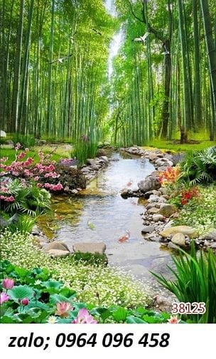 Tranh gạch 3d - gạch tranh 3d - NCVB64