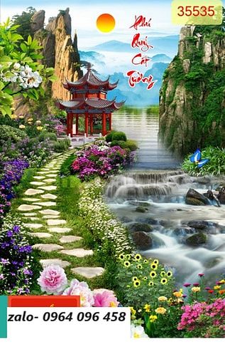 Tranh gạch 3d - gạch tranh 3d - NCVB64
