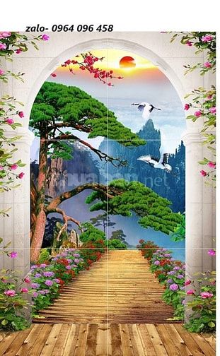 Tranh gạch 3d - gạch tranh 3d - NCVB64