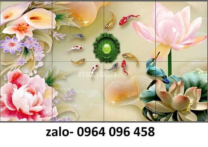 Tranh gạch 3d - gạch tranh 3d - NCVB64