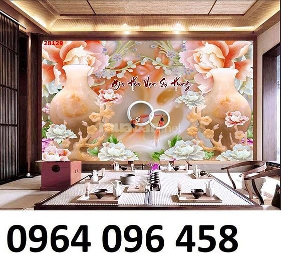 Tranh gạch 3d - gạch tranh 3d - NCVB64