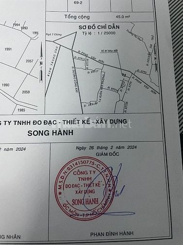 Về quê Bán nhà cấp 4 gác lửng ,đã lên đất thổ Cư