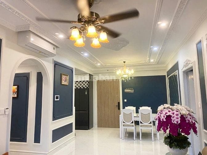 Bán 3PN, 119m2,63tr/m2 Diamond Alnata full nội thất, tặng 3 năm PQL