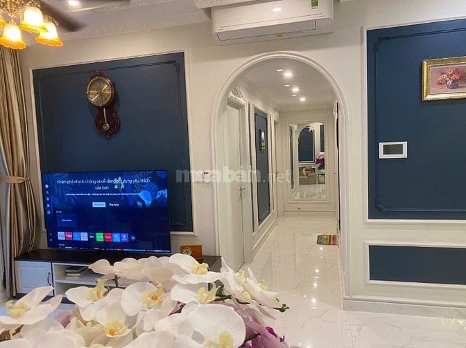 Bán 3PN, 119m2,63tr/m2 Diamond Alnata full nội thất, tặng 3 năm PQL
