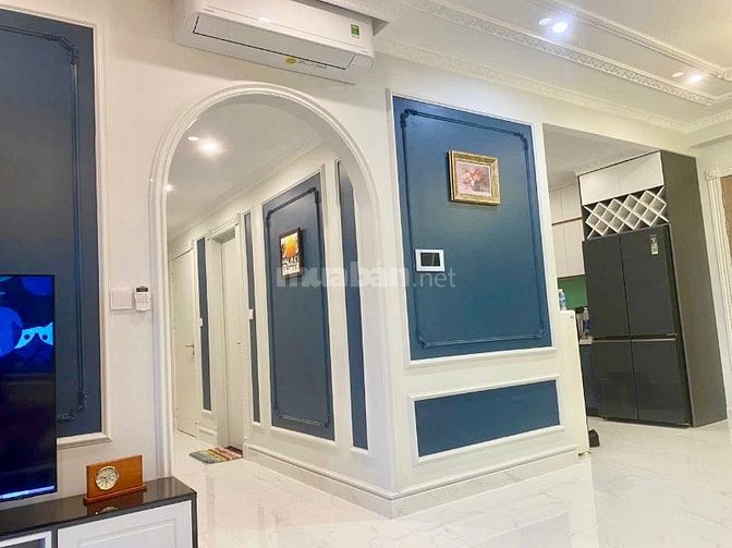 Bán 3PN, 119m2,63tr/m2 Diamond Alnata full nội thất, tặng 3 năm PQL