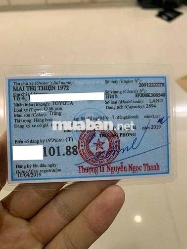 Toyota Prado 2018 dky 2019 - 1 chủ - 11v km zin