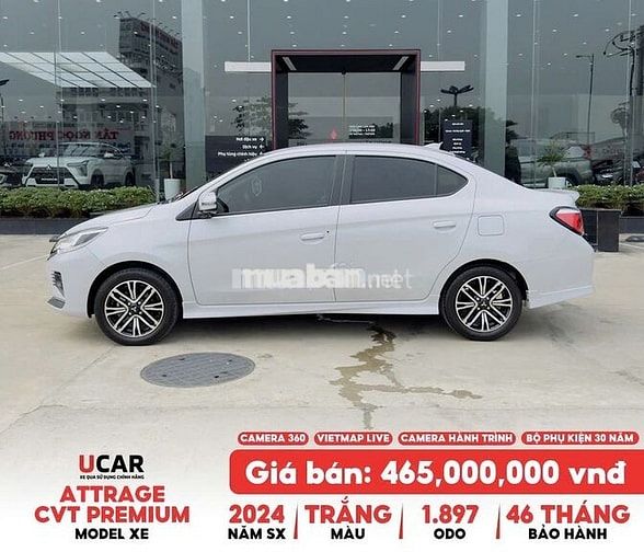 Mitsubishi Attrage 2024 Premium 1.2 CVT - 1897 km