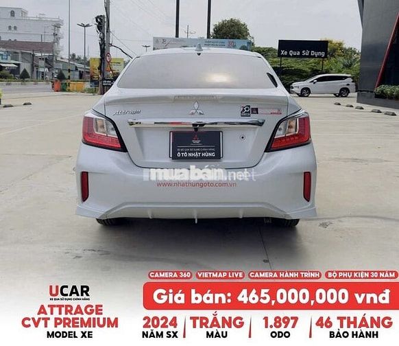 Mitsubishi Attrage 2024 Premium 1.2 CVT - 1897 km