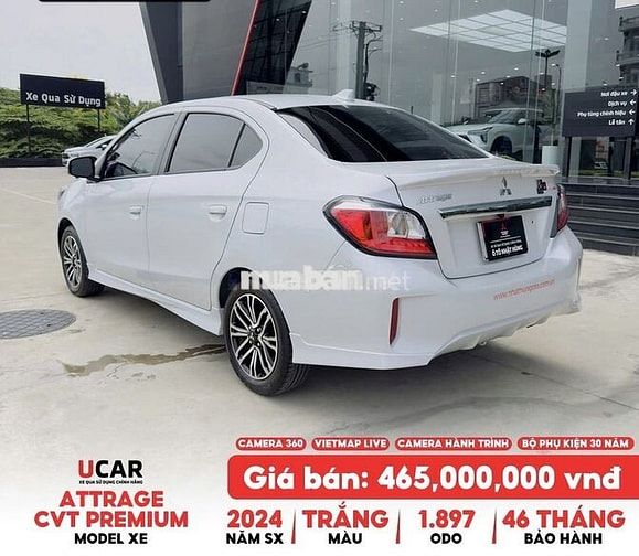 Mitsubishi Attrage 2024 Premium 1.2 CVT - 1897 km