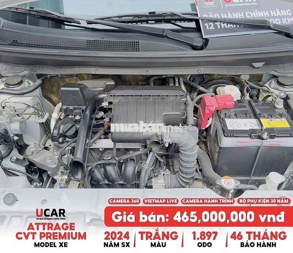 Mitsubishi Attrage 2024 Premium 1.2 CVT - 1897 km