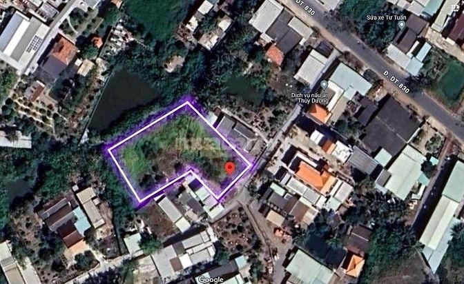 BÁN ĐẤT THỔ CƯ 1,596 M2 - XÃ THUẬN THÀNH, CẦN GIUỘC, LONG AN