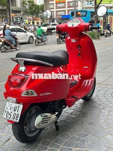 XMHN: Vespa Lx 125 3Vie 2014 29D1 phố HBT zin chât