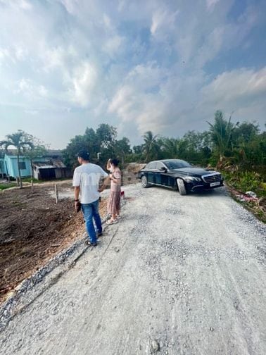 545tr/1000m đất vườn đường ô tô ,xã thạnh hoà ,bến lức long an ,