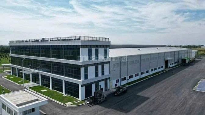Cho thuê kho xưởng siêu đẹp tại KCN Đức Hòa, Long An ,  KV : 12.000m2