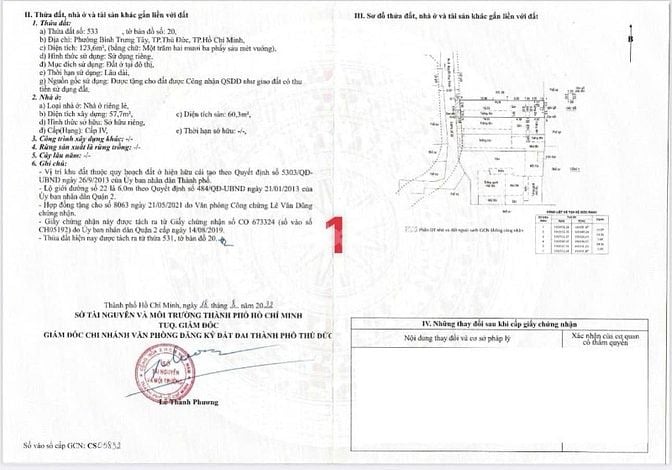 Bán đất mặt tiền đường 22 Bình Trưng Tây Quận 2 giá 27 tỷ