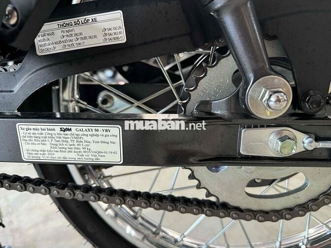 galaxy 50cc 2025 odo:17km
