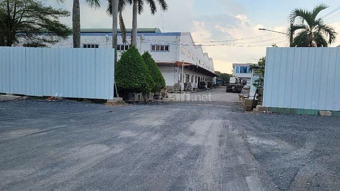 Cho thuê xưởng, kho bãi 6.000m2 Bình Chánh ( đường Nguyễn Hữu Trí)