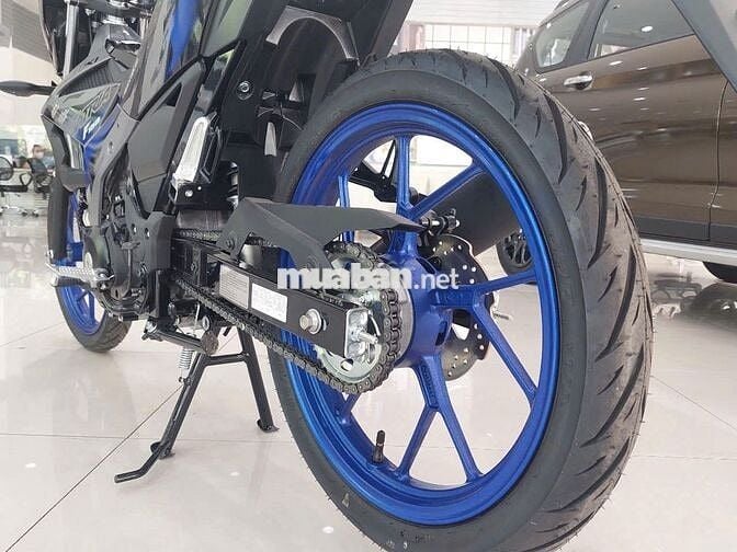 Suzuki Satria F150 2025 màu XÁM-ĐEN, giao xe liền