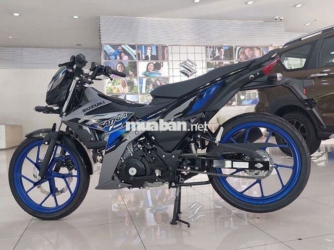 Suzuki Satria F150 2025 màu XÁM-ĐEN, giao xe liền