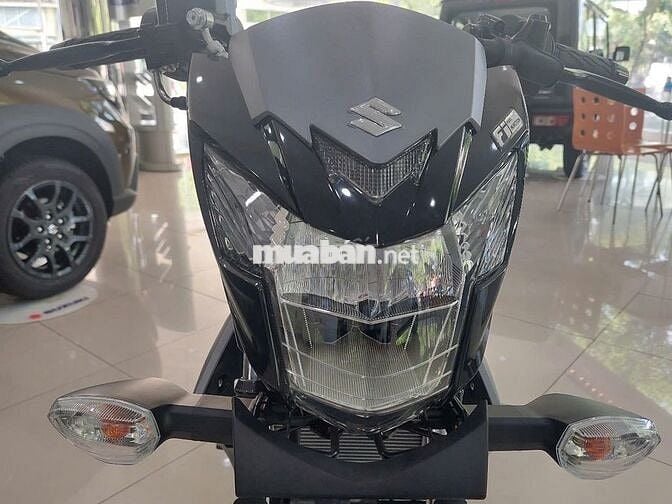 Suzuki Satria F150 2025 màu XÁM-ĐEN, giao xe liền