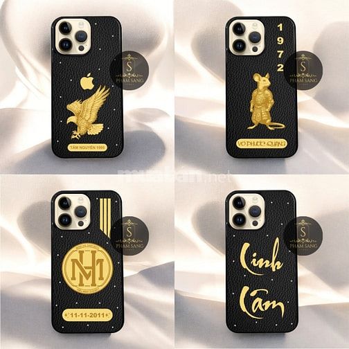 ỐP ĐIỆN THOẠI LUXCASE BỌC VÀNG 24K DÀNH CHO IPHONE