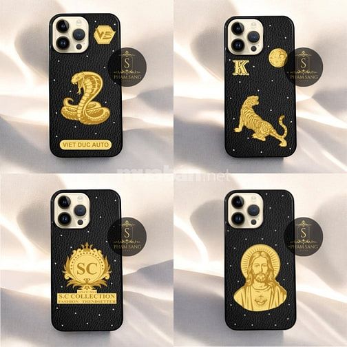 ỐP ĐIỆN THOẠI LUXCASE BỌC VÀNG 24K DÀNH CHO IPHONE