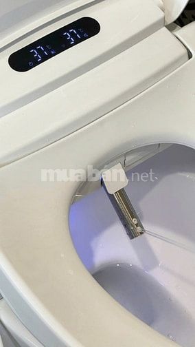 Nắp Bồn Cầu Thông Minh Mekin - Xịt Rửa Massage, Sấy Khô, Làm Ấm