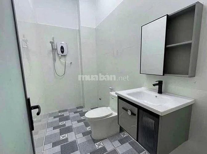 HẠ GIÁ BÁN GẤP NHÀ MỚI DT 63M2(4,5×14) ĐƯỜNG TÔN ĐẢN,P15,Q4 3TỶ950