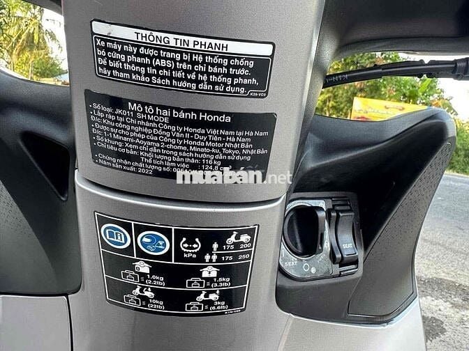 Sh Mode abs 2022 odo 9k xe lướt đẹp, hỗ trợ góp