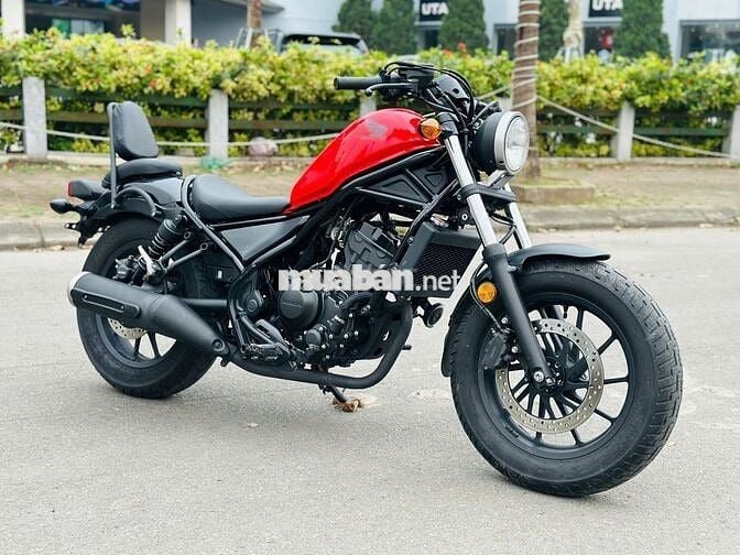 HONDA REBEL 300 ABS ĐỎ ĐEN NHẬP CÓ SẴN HỖ SƠ