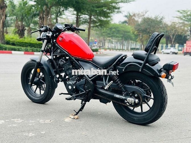 HONDA REBEL 300 ABS ĐỎ ĐEN NHẬP CÓ SẴN HỖ SƠ