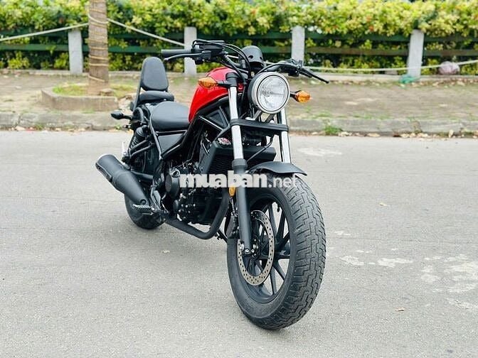 HONDA REBEL 300 ABS ĐỎ ĐEN NHẬP CÓ SẴN HỖ SƠ