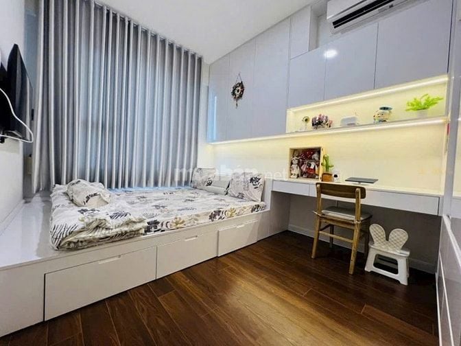 Chungcư An Gia, TKTQ, Tân Sơn Nhì, TP: 90m2, 3p ngủ, 2wc full nt, 13tr