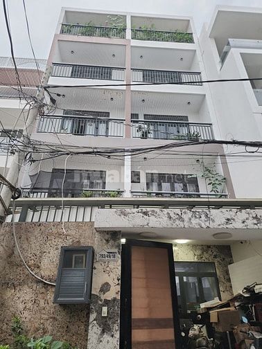 Q7 NHÀ ĐẸP 5 TẦNG -KHU KIỀU ĐÀM CẠNH KHU DC HIM LAM - HẺM LỚN 6M