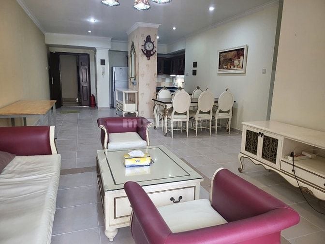 Chung cư  Khải Hoàn, Lạc Long Quân,p5,Q11: 95m2,2p ngủ,NT,13tr/th