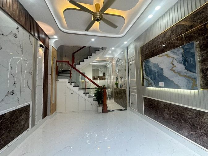 Nhà-3tầng-5tỷ-Q12-4mx10m- tân chánh hiêp-hẻm xe hơi thông,