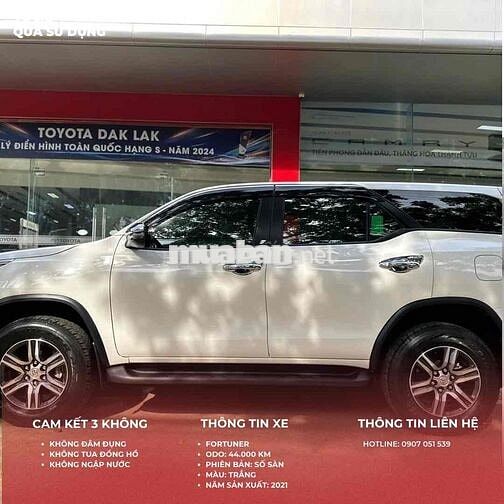 Toyota Fortuner 2021 2.4G 4x2 MT - Bao Phạt Nguội