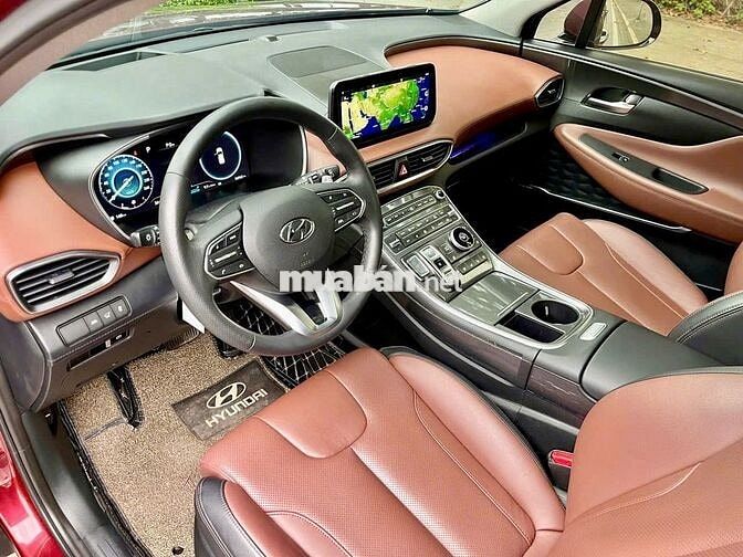Hyundai Santa Fe 2021 -Zin 100%,,7 Chỗ, Màu Đỏ
