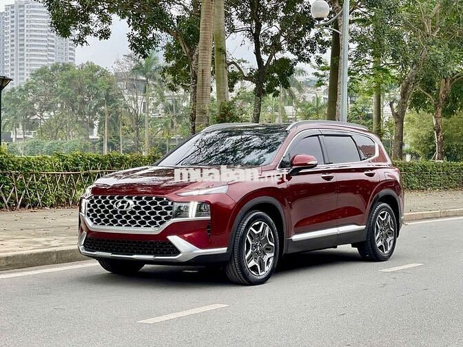 Hyundai Santa Fe 2021 -Zin 100%,,7 Chỗ, Màu Đỏ