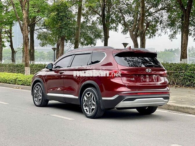 Hyundai Santa Fe 2021 -Zin 100%,,7 Chỗ, Màu Đỏ