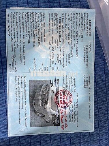Toyota Corolla Altis 2011 1.8G MT - 105000 km