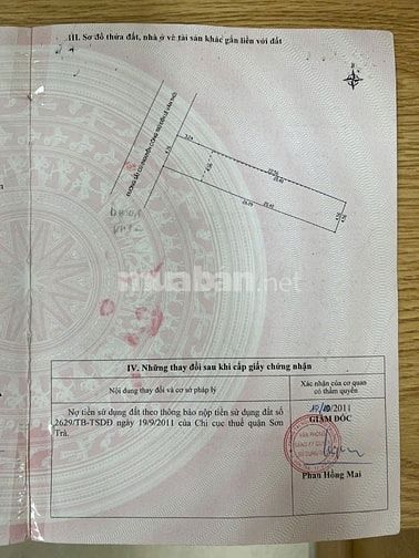 Chính chủ chào bán lô đất biển, khu sầm uất nhất Trần Duy Chiến