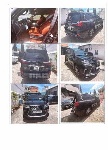 TĐ Lộc Trời thanh lý xe Lexus LX 570 biển số: 50LD-169.88